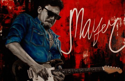 Schilderijen Muzikanten: o.a. John Mayer & Stevie Wonder