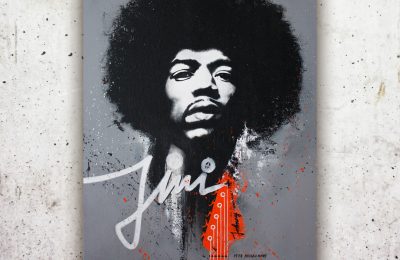 SCHILDERIJ JIMI HENDRIX