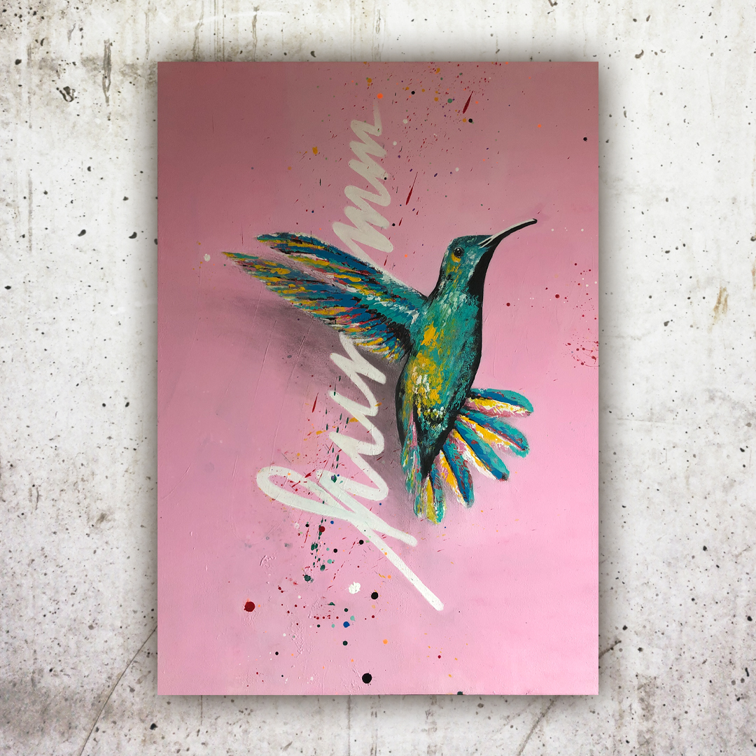 HUMMINGBIRD SCHILDERIJ Kolibri